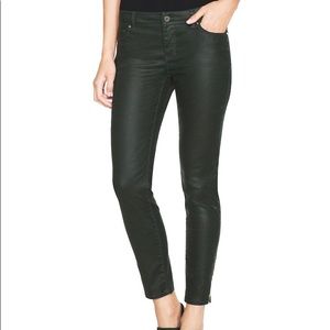 WHBM Coated skimmer jeans